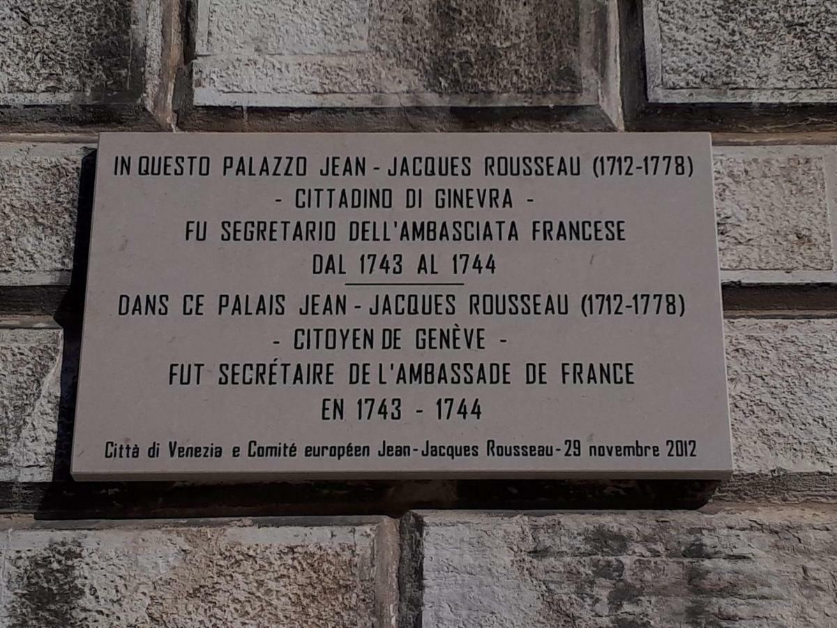 ונציה Rousseau'S Apartment מראה חיצוני תמונה